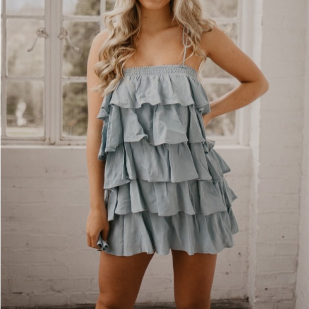 Mustard seed Tiered Dress